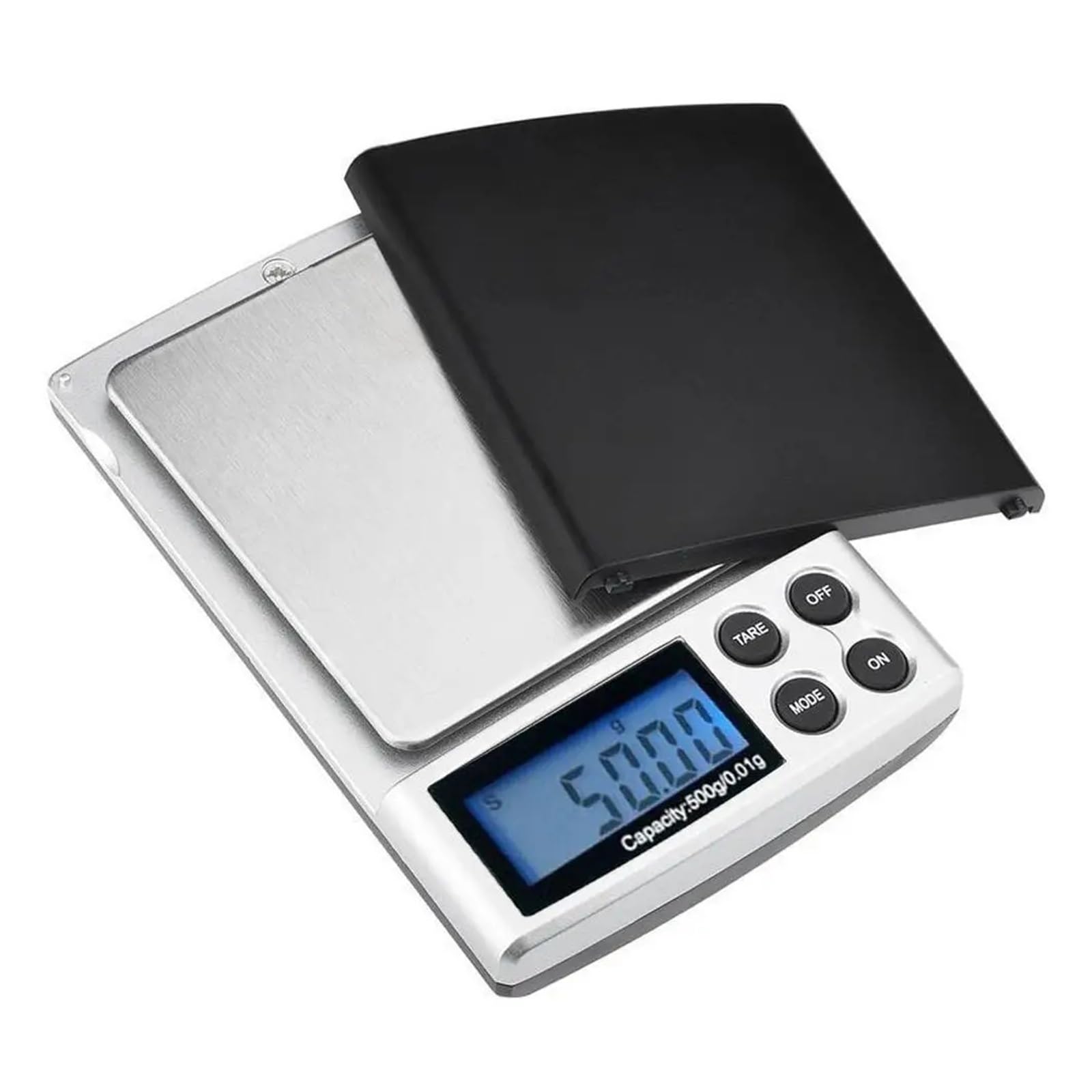 Digital Scales, High Precision Digital Kitchen Scale Jewelry Gold Balance Weight Gram LCD Pocket Weighting(100g/0.01g)