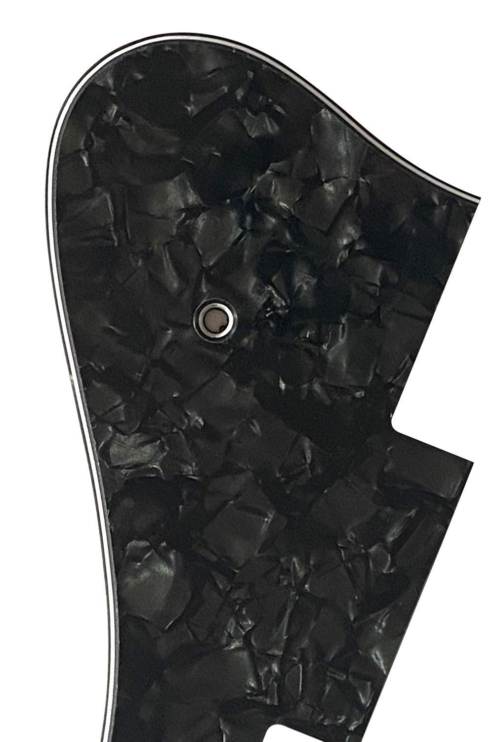For Epiphone ES-339 Style Guitar Pickguard Scratch Plate (4 Ply Black Pearl)