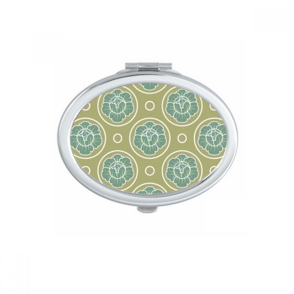 Miroir de poche chou vert mignon petit miroir de maquillage à glisser dans votre sac à main