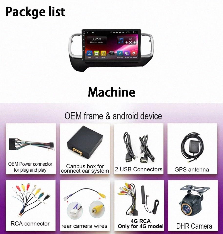 Radio coche 2 DIN Android Auto para Ford Taurus, viaja conectado con Mirror Link y pantalla USB 6