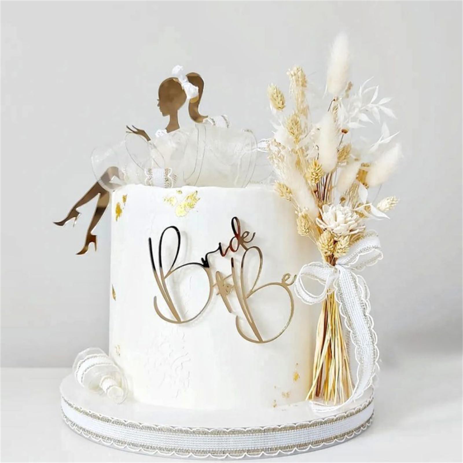 LZGXZF bride to be cake toppers