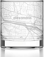 Vista 78 de Well Told Vaso de whisky grabado con mapa de Phoenix, Arizona Rocks, vaso de whisky antiguo (325ml, transparente), vaso de whisky grabado, regalos