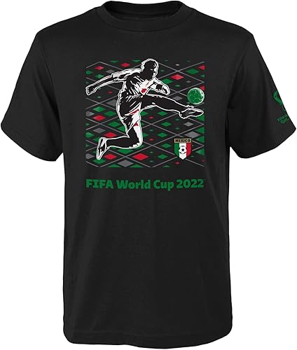 Outerstuff Camiseta de manga corta para hombre de la Copa Mundial de la FIFA