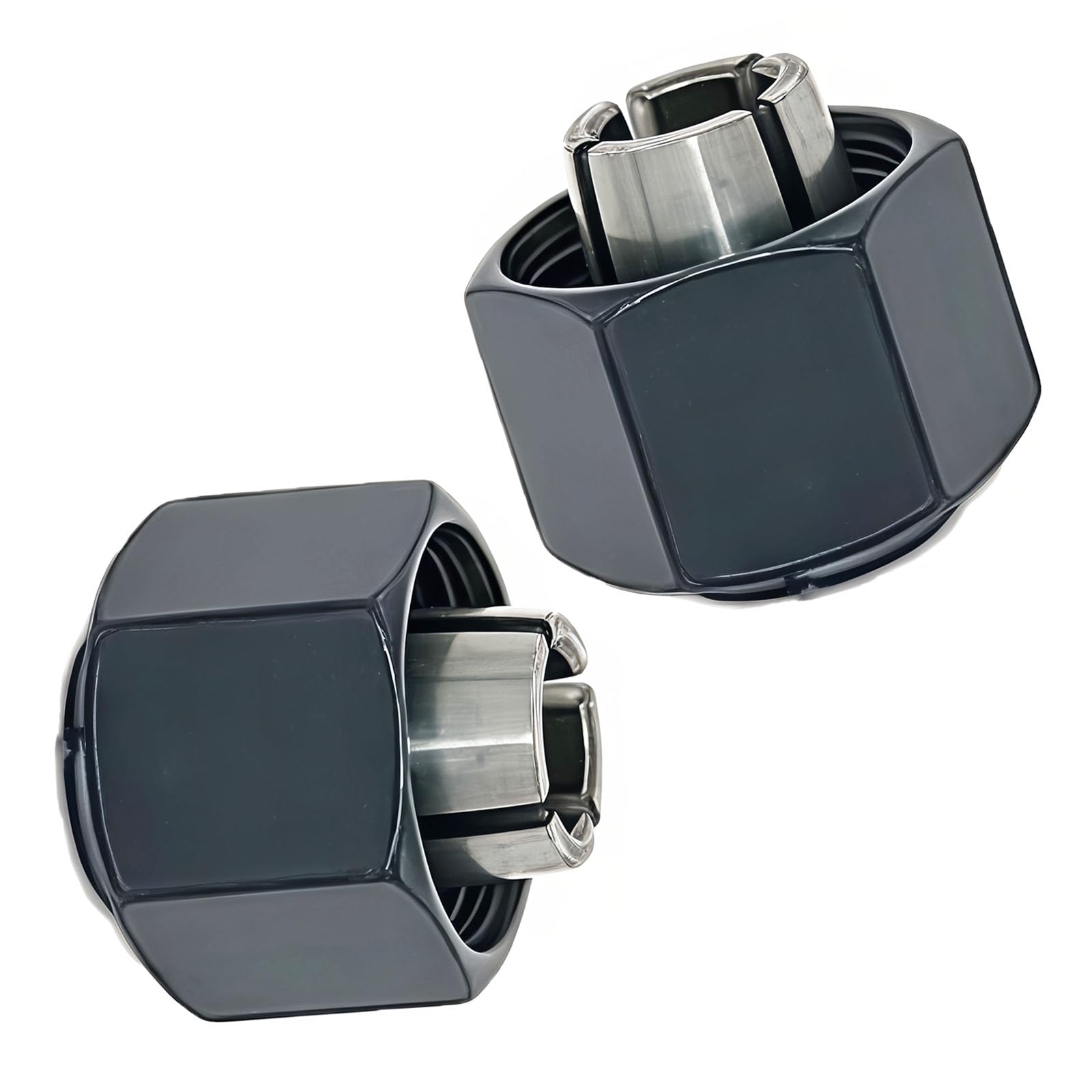 Photo 1 of 1/4in 6.35mm Chuck Collet Assembly Replace for SKIL RT1430B-10 Router Power Tools(2packs)