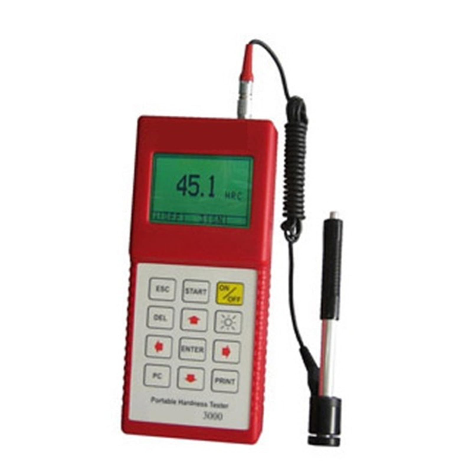 Gqnblvhzupdm One Color Hardness Tester Rebound Hardness Tester Portable Metal