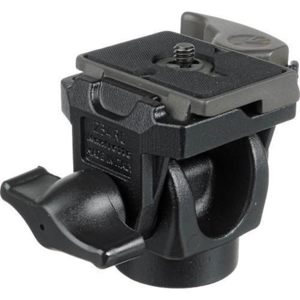 Manfrotto 234RC - Cabeza rápida de Aluminio para monopodo, Color Negro