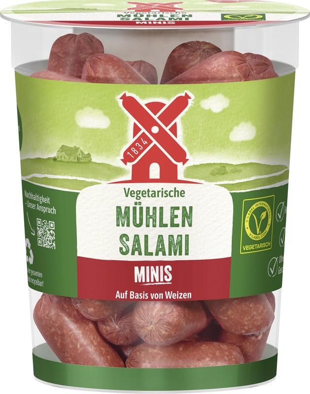 Rügenwalder Vegearische Mühlen Salami Minis, 165 g