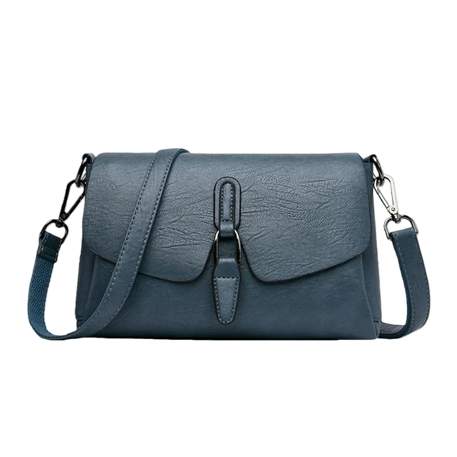 Borsa Donna Donne Crossbody Flap A Spalla-Blue