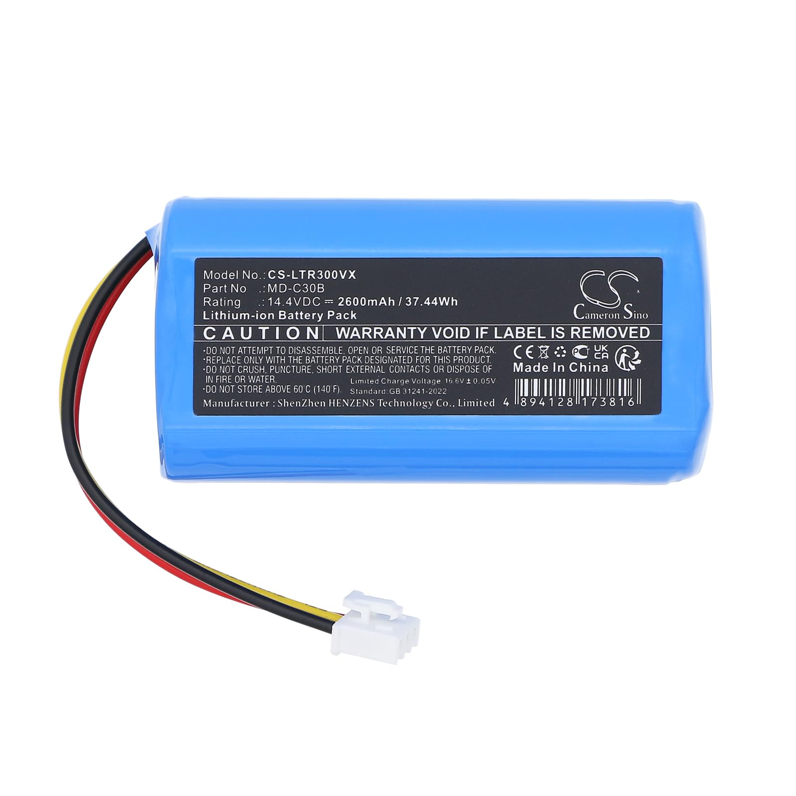TECHTEK Batteria 700mAh Compatibile Con [Fisher-Price] J2457, J2458, M6163, TEL10160, Per [Motorola] MBP33S, MBP33SPU, MBP33XL