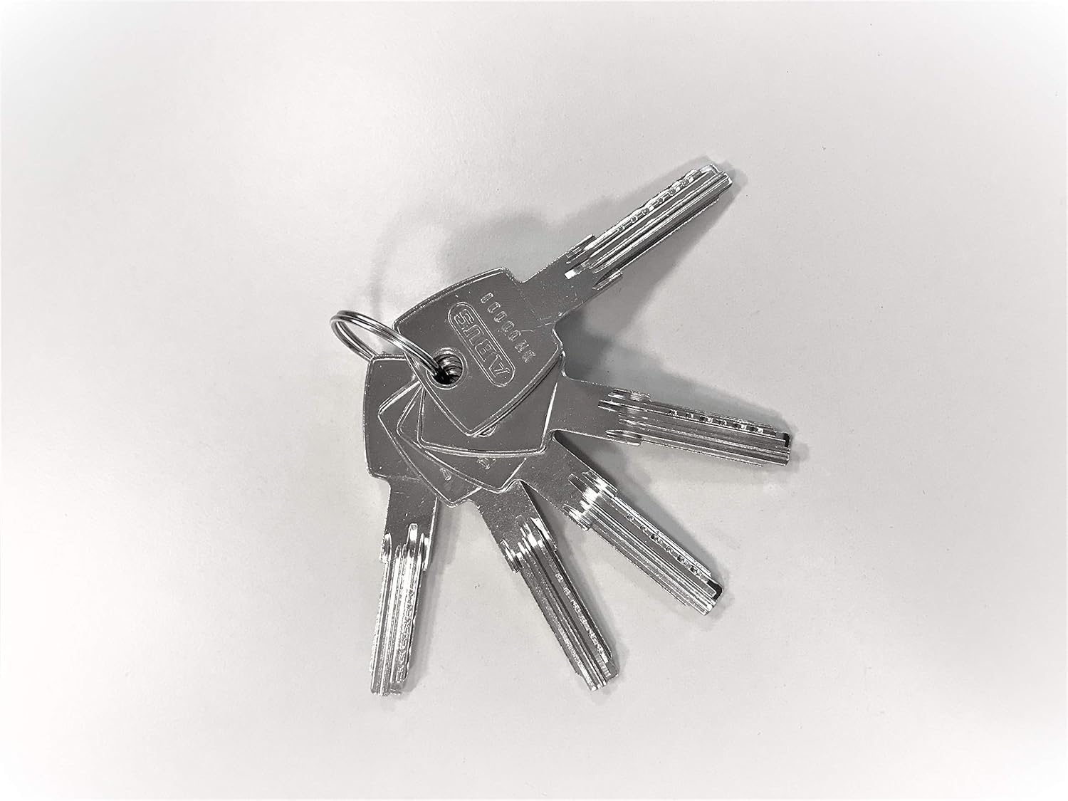 Abus - Eurocilindro puntos niquel 5 K y T Pomo lado 30mm