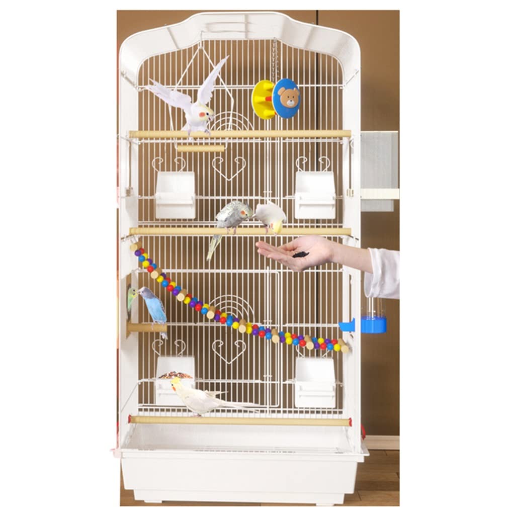 Buy Big Bird Cages For Parrots Big Space Pigeon Cage, Watch Interaction Bird Aviary, Feeding And