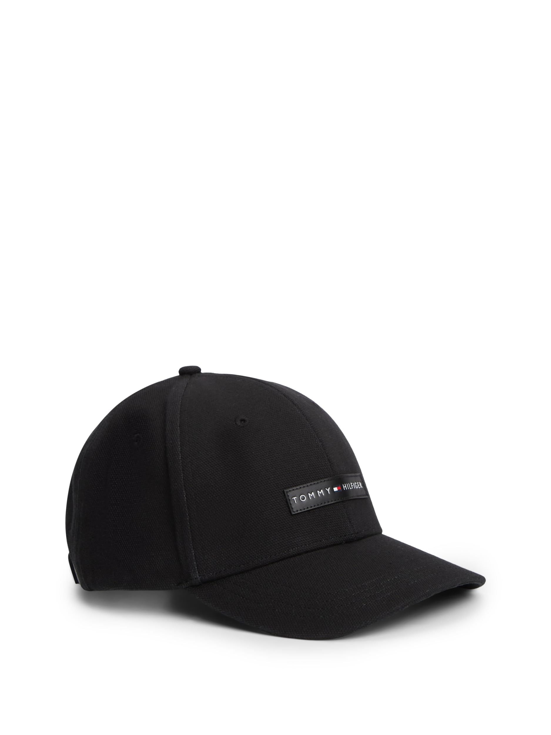 Tommy Hilfiger TH Foundation Canvas 6 Panel Cap, black, One Size