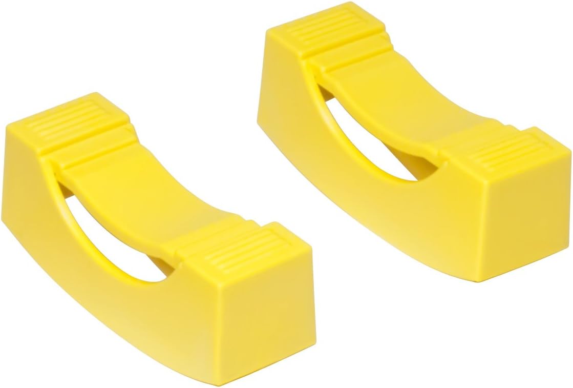 Ernst Manufacturing Jack Stand Covers, Set of 2, Yellow