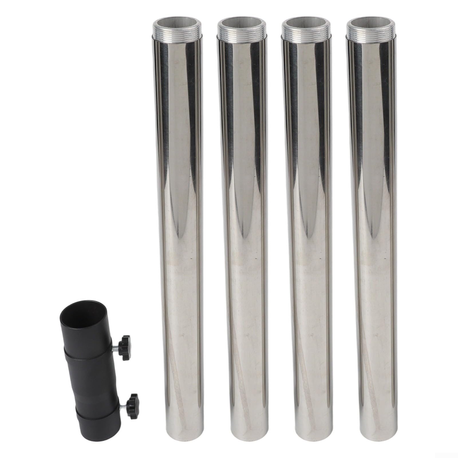 per supporto per palo Starlink in acciaio inox, 4 pezzi, resistente alle intemperie per (A) | Materiale in acciaio inossidabile, per resistenza alla ruggine, diametro 3,8 cm, previene la deformazione, lunga durata