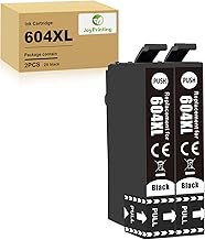 JoyPrinting 604XL Patronen Schwarz für Epson 604 604 XL Druckerpatronen Kompatibel für Expression Home XP-2200 XP-2205 XP-3200 XP-3205 XP-4200 XP-4205 Workforce WF-2910 WF-2930 WF-2935 WF-2950