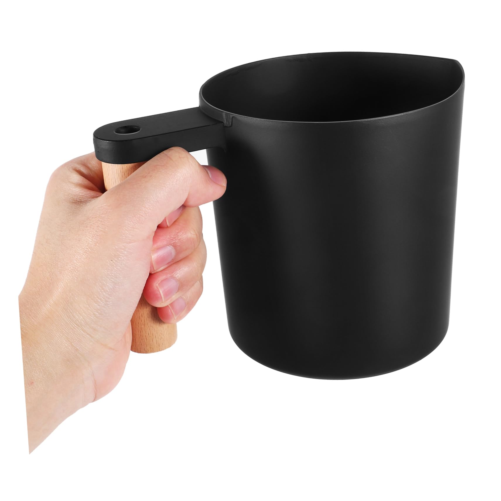 Housoutil 2 Piezas Taza de Aluminio Derretir Cera de Velas Elaboración de Velas Artesanales y Control de Temperatura Preciso