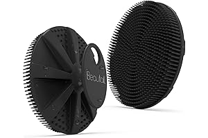 Silicone Body Scrubber Shower Bath Brush, More Hygienic Than Traditional Loofah, Lather...