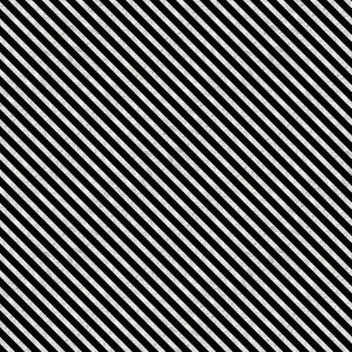 Wilmington Prints Coffee Life Diagonal Stripe White/Black