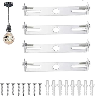 Rybtd 4 Pcs Lighting Fixture Ceiling Plate Br...,