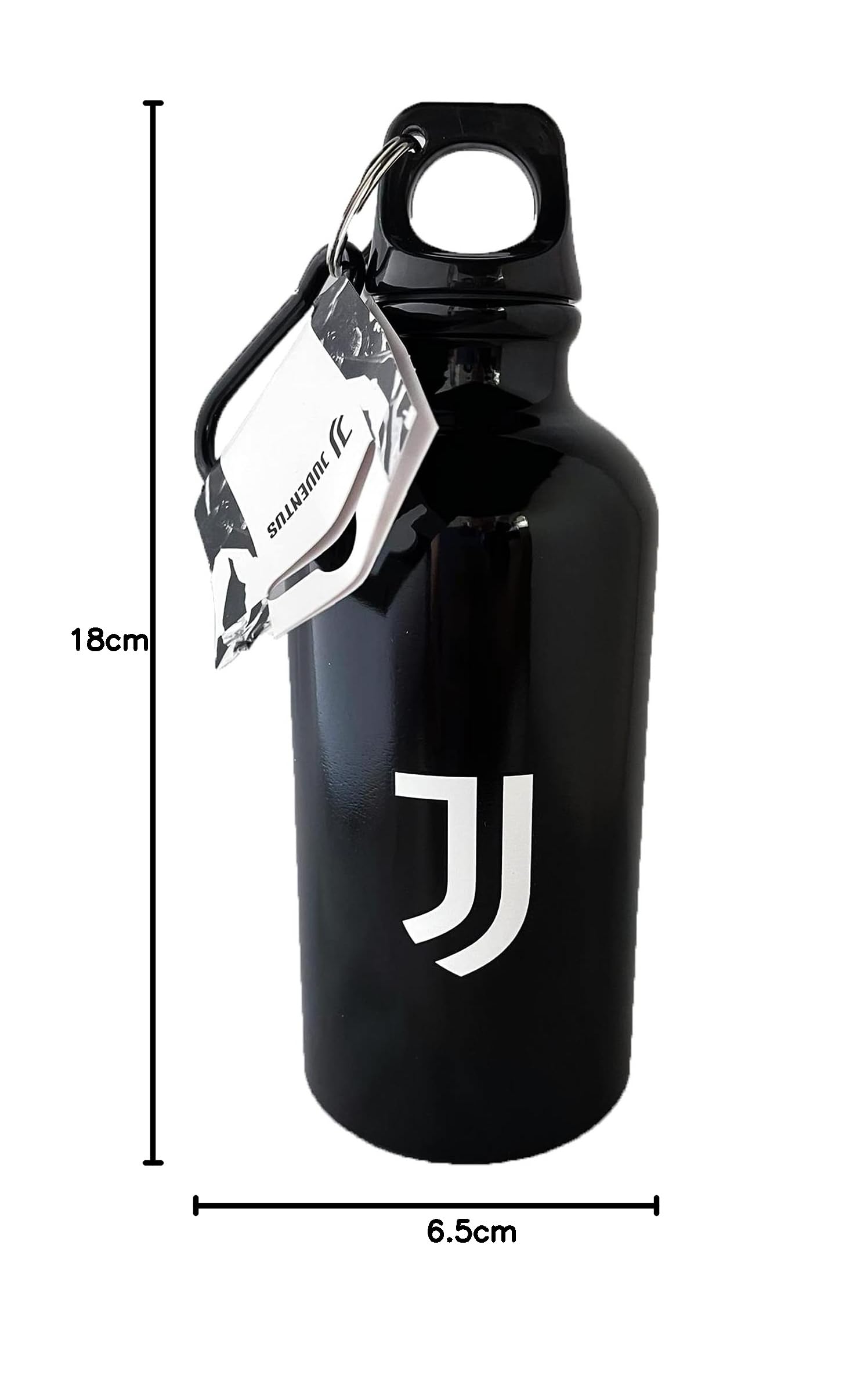 Giemme Borraccia in Alluminio con Moschettone 400 ml