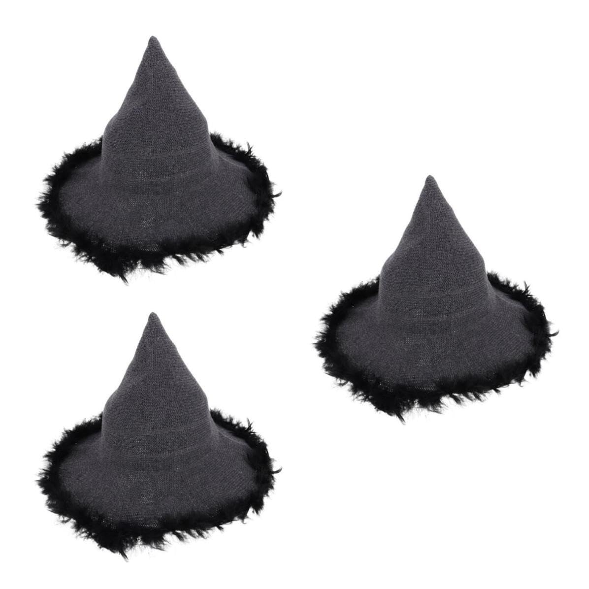 Healvian 3 Piezas Gorro de Lana para Hombre, Punto Térmico, Diseño con