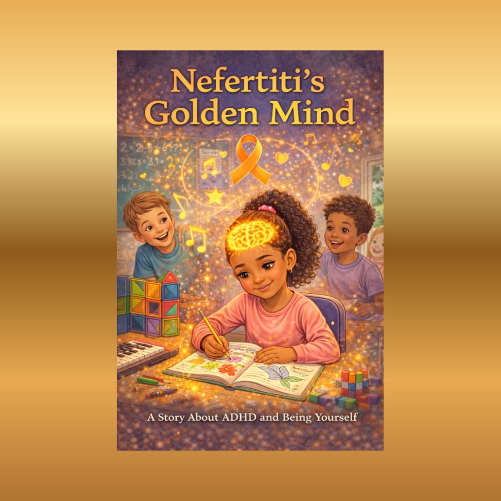 Nefertiti's Golden Mind: An inspirational story about ADHD & Loving Yourself