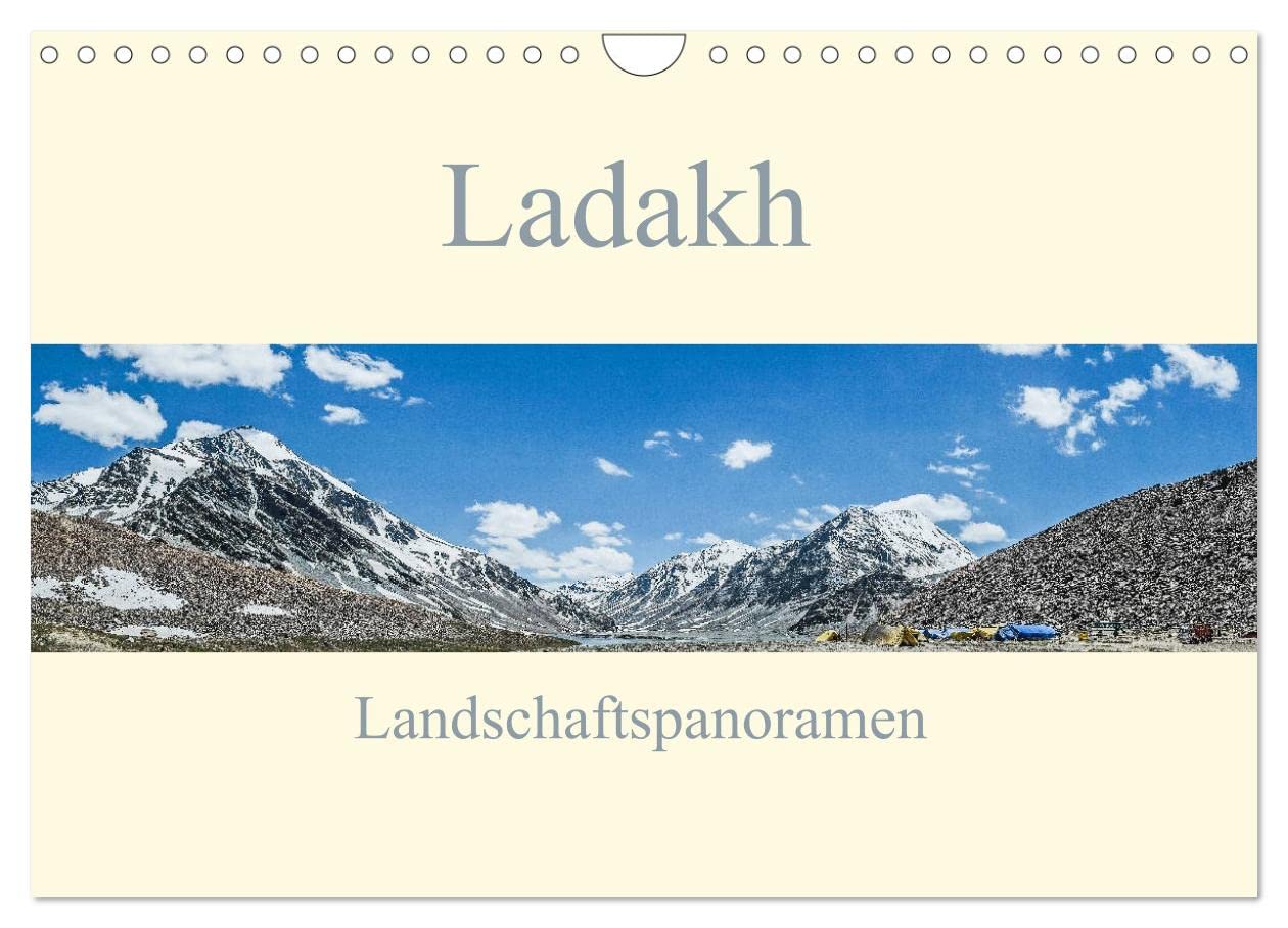 Ladakh - landscape panoramas (Wall Calendar 2024 DIN A4 Landscape), CALVENDO 12 Month Wall Calendar
