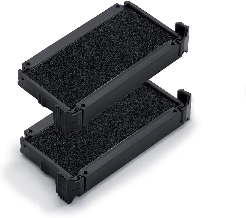 Replacement Ink Pads 6/4910 - Pack of 2 - Black Ink - for the Printy 4910 and 4810