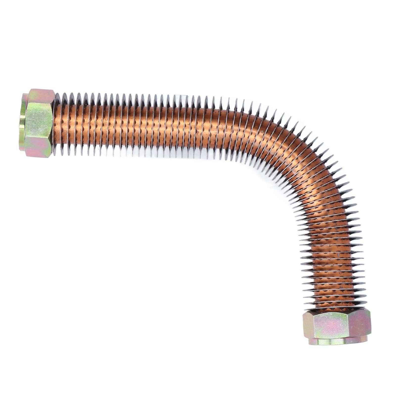 Air Compressor Discharge Tube, Air Compressor Accessories High Pressure Pump Head Connecting Exhaust Pipe 25mm Diameter Used to Connect Air