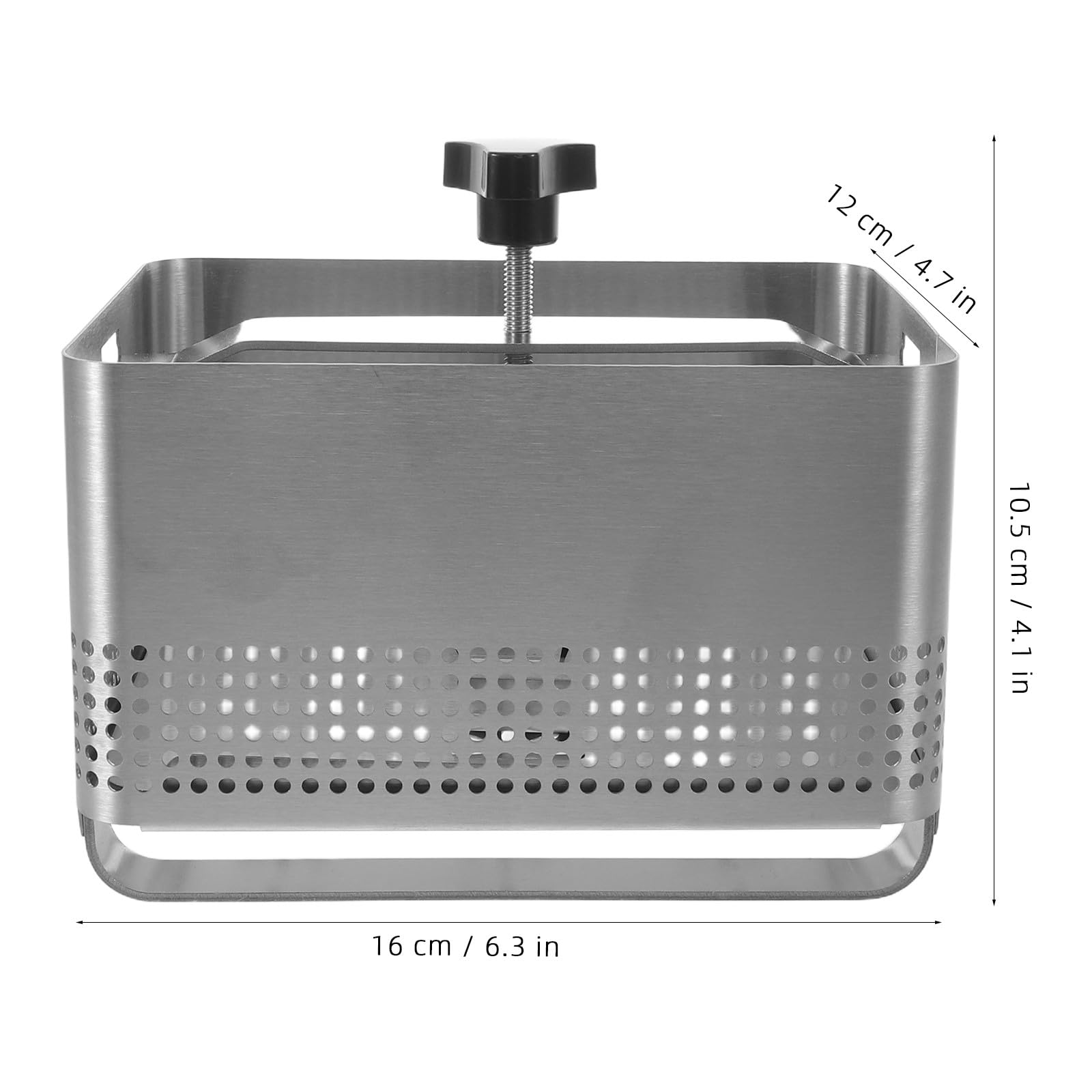 Pressa per tofu in acciaio inox, pressa per formaggio vegano per