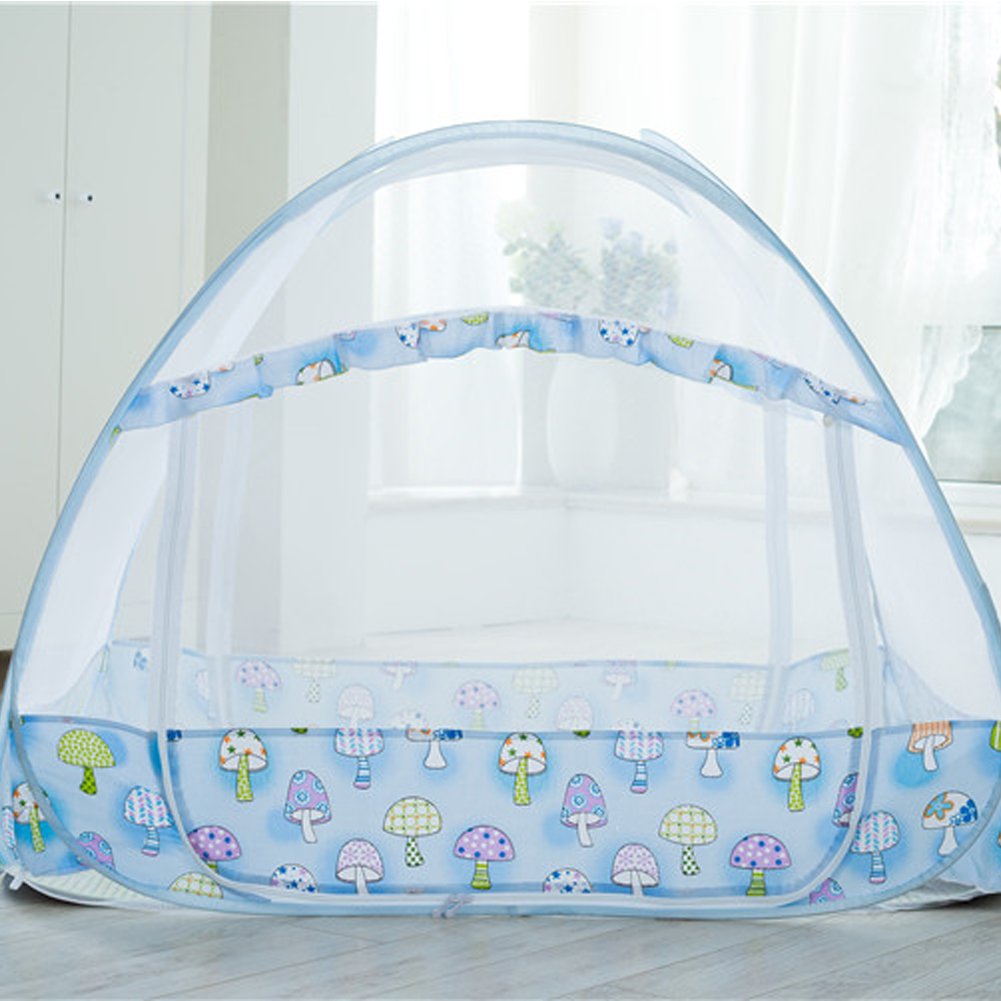 Woopoo Zippered Baby Mosquito Net Foldable Baby Bed Kids Tent Nursery Crib Canopy Netting Folding Cot Mosquito Net Buy Online In Sri Lanka At Desertcart