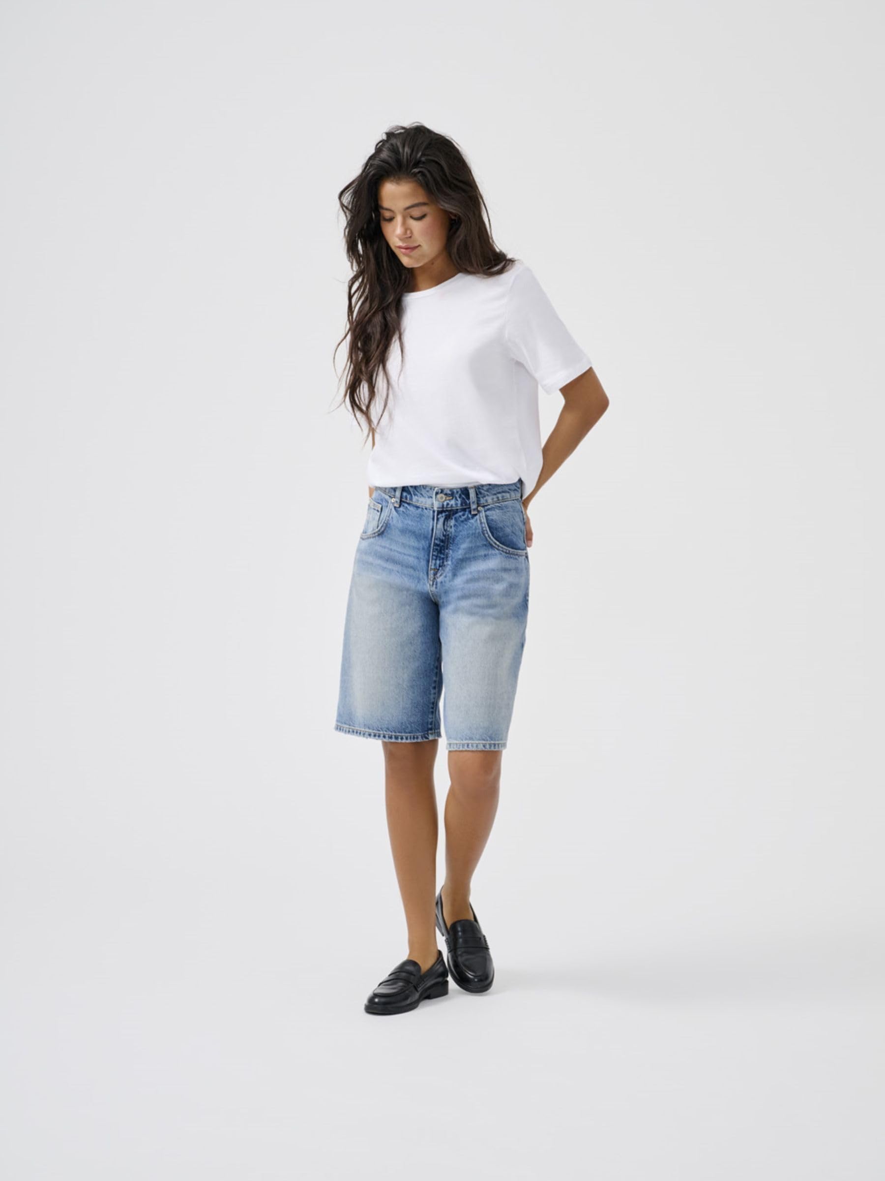 ONLY Short Bermuda Mate Medium Blue Denim