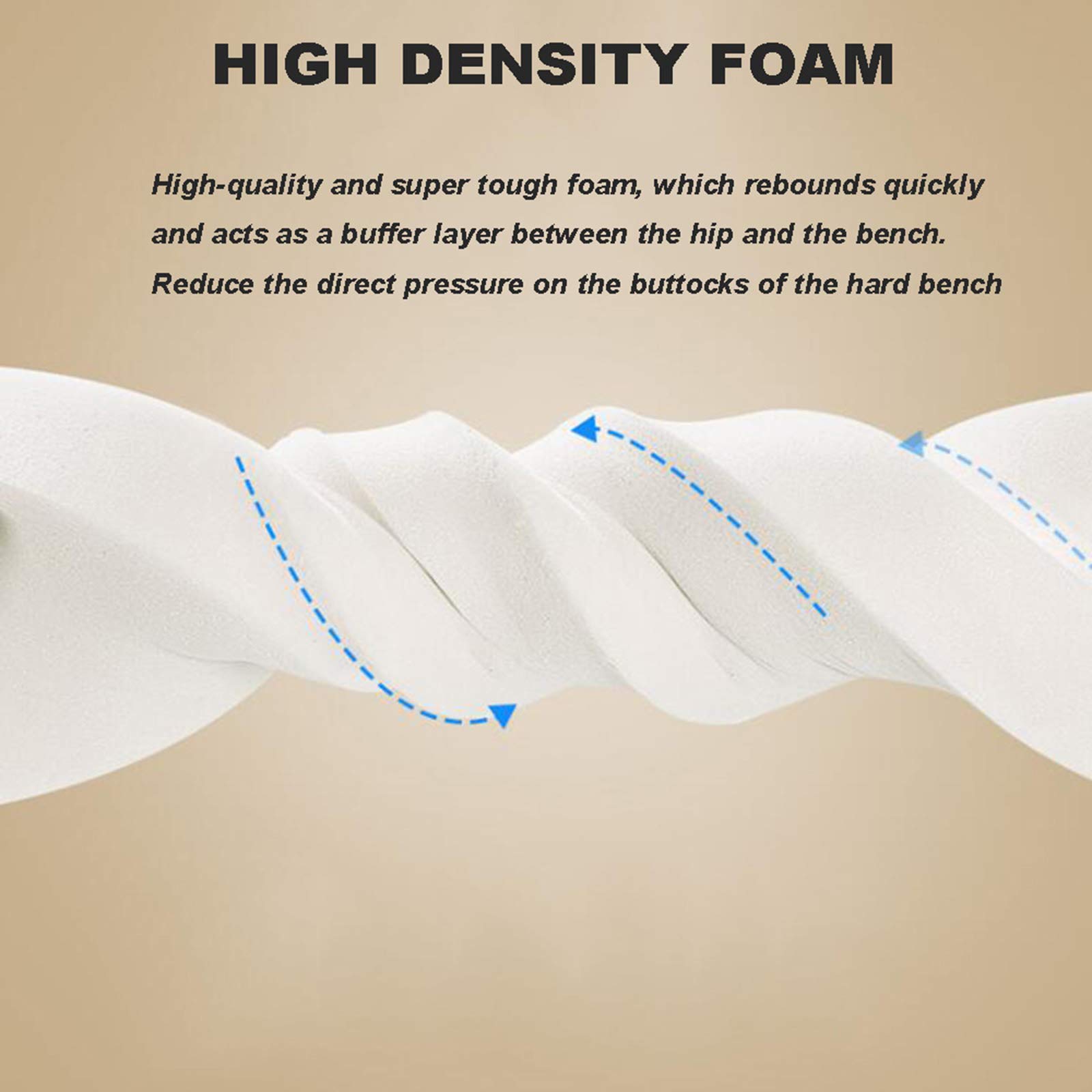 WJXBoos Bench Cushions,Non-Slip Tufted Entrance Cushions,Padded Foam Rectangle Cushion for Restaurant Hallway Entryway Shoe Rack Shoe Bench-Bb 60405cm, vshx1-007