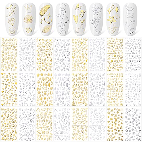 Qpout Decalcomanie per Adesivi per Unghie in