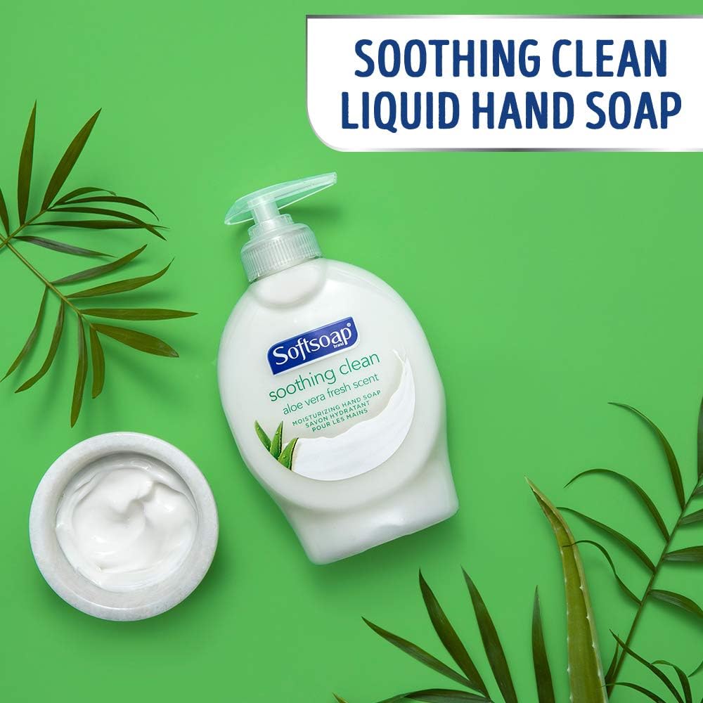 Softsoap Liquid Hand Soap, Aloe - 7.5 fluid ounce