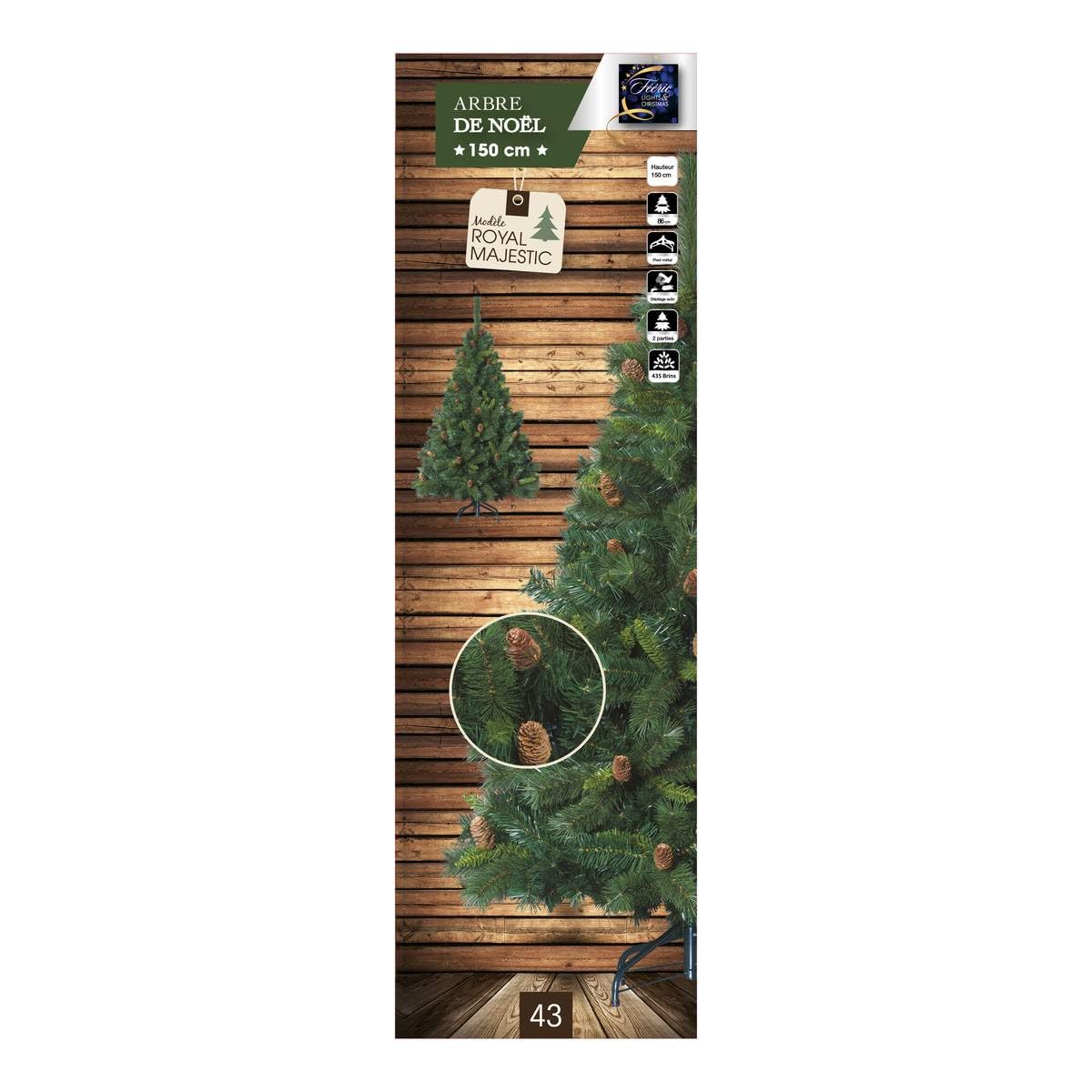 Ghirlanda Natalizia Con Babbi Natale Che Si Arrampicano - 110 Cm - Decorazione In Plastica Per Esterno/Interno - 3