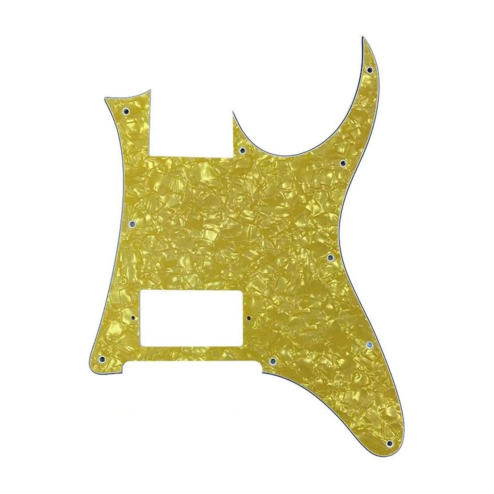 maskownica do gitary Części do gitary - do gitary Pickguard Blank z mostkiem Humbucker Pickup Scratch Plate Black(Style 12)
