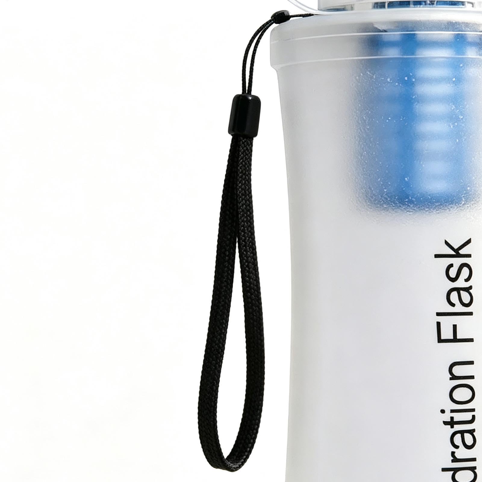 Borraccia Filtrante Soft Flask Pieghevole Da Esterno Con Purificatore Da 1