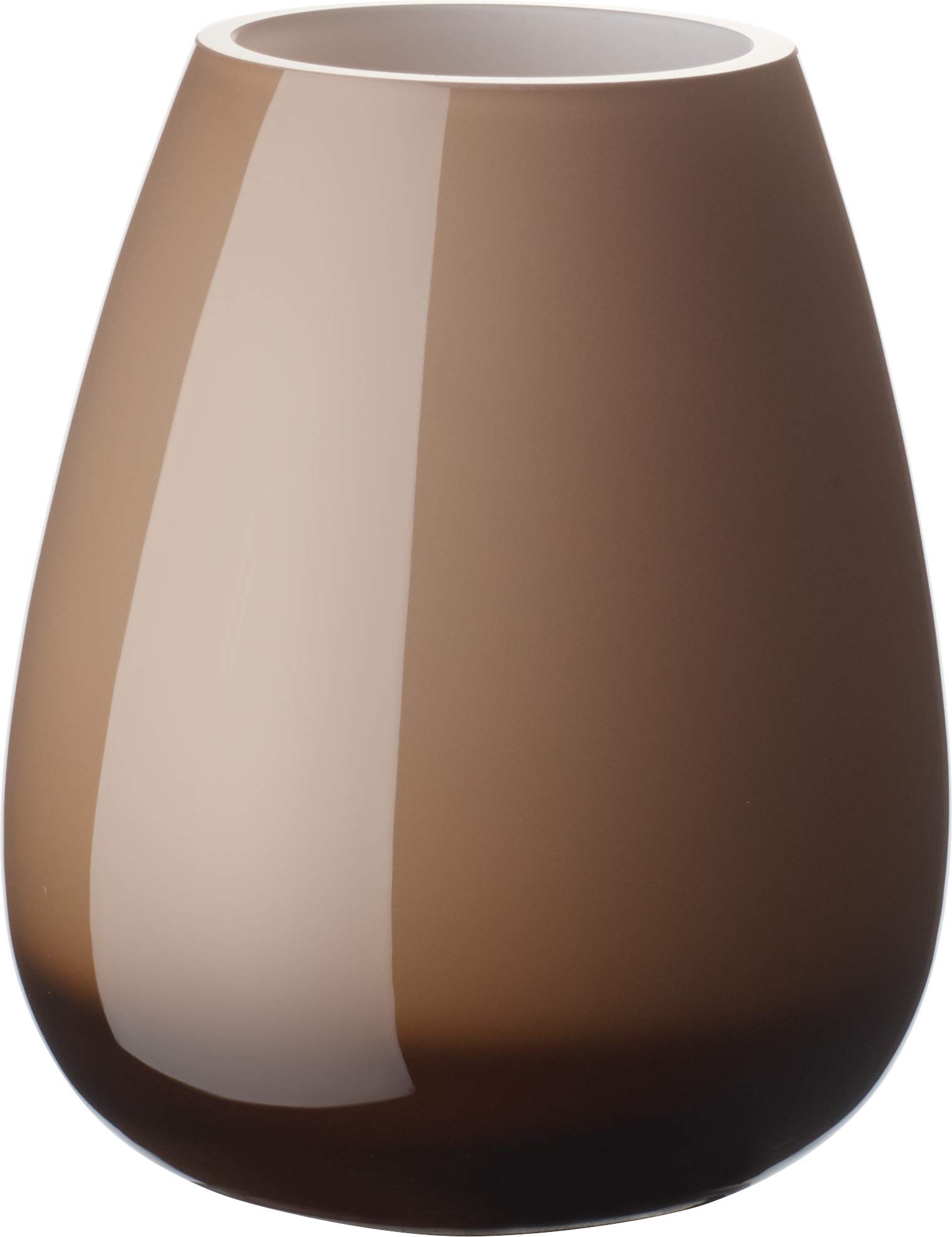 ASA Keramik Vase Sandfarben - Modernes Design 22 Cm Für Blumen & Deko