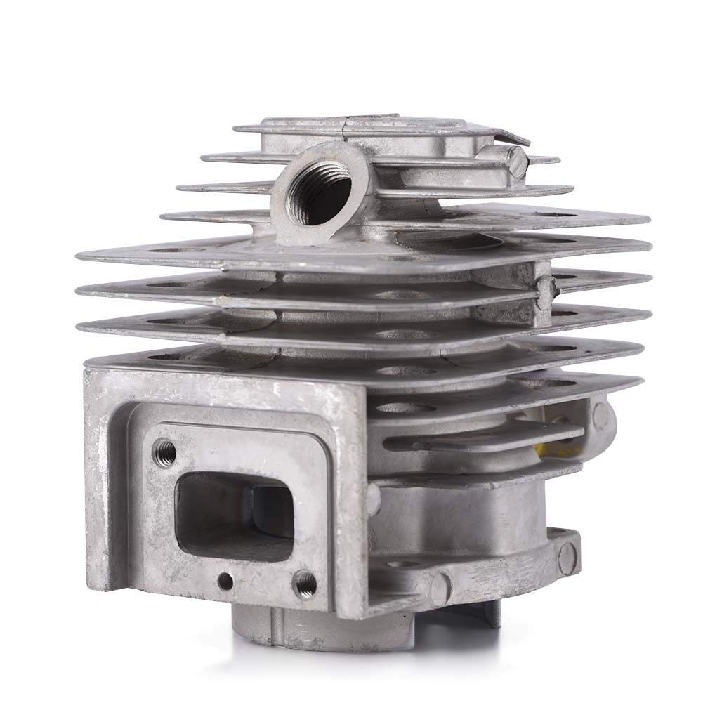 Anelli Guarnizione Cilindro Pistone Set - Set di cilindro a pistone Kit Anello per Mitsubishi TL52 BG520 Cilindro Decespugliatore, 44 MM,Cilindro e pistone Decespugliatore