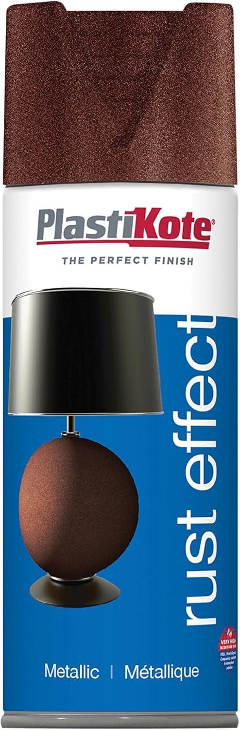 SuperGift.com 400ml, Metallic Spray Paint (1, Rust Effect)