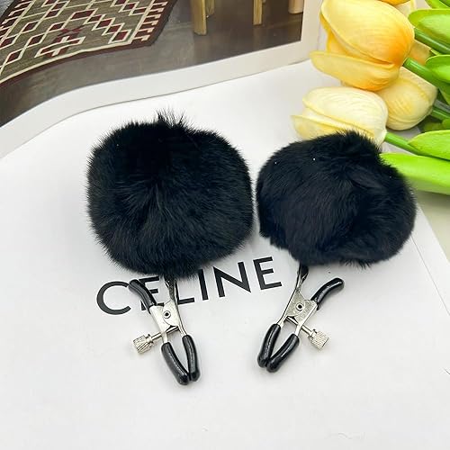 Miniatura 4 de Body Clamps Nipple Clips Stainless Steel Adjustable Body Ring Non-Piercingn Nipple Clamps Stainless Steel for Women Faux Body Jewelry