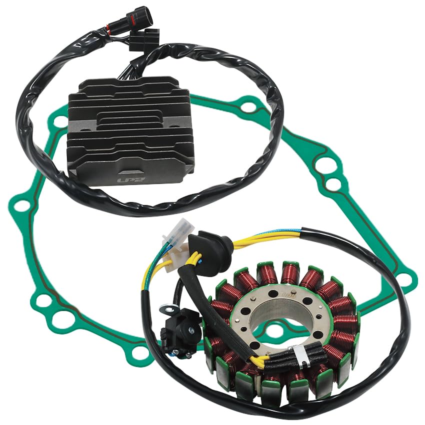 Stator Coil Rectifier Stator Gasket for Suzuki GSX1300 B-King 1300 2008-2010 for Suzuki GSX1300R GSX1300 Hayabusa 1300 2008-2012 for Suzuki GSX1300R 2008-2009 for Suzuki GSX1300RL1 GSX1300RL2