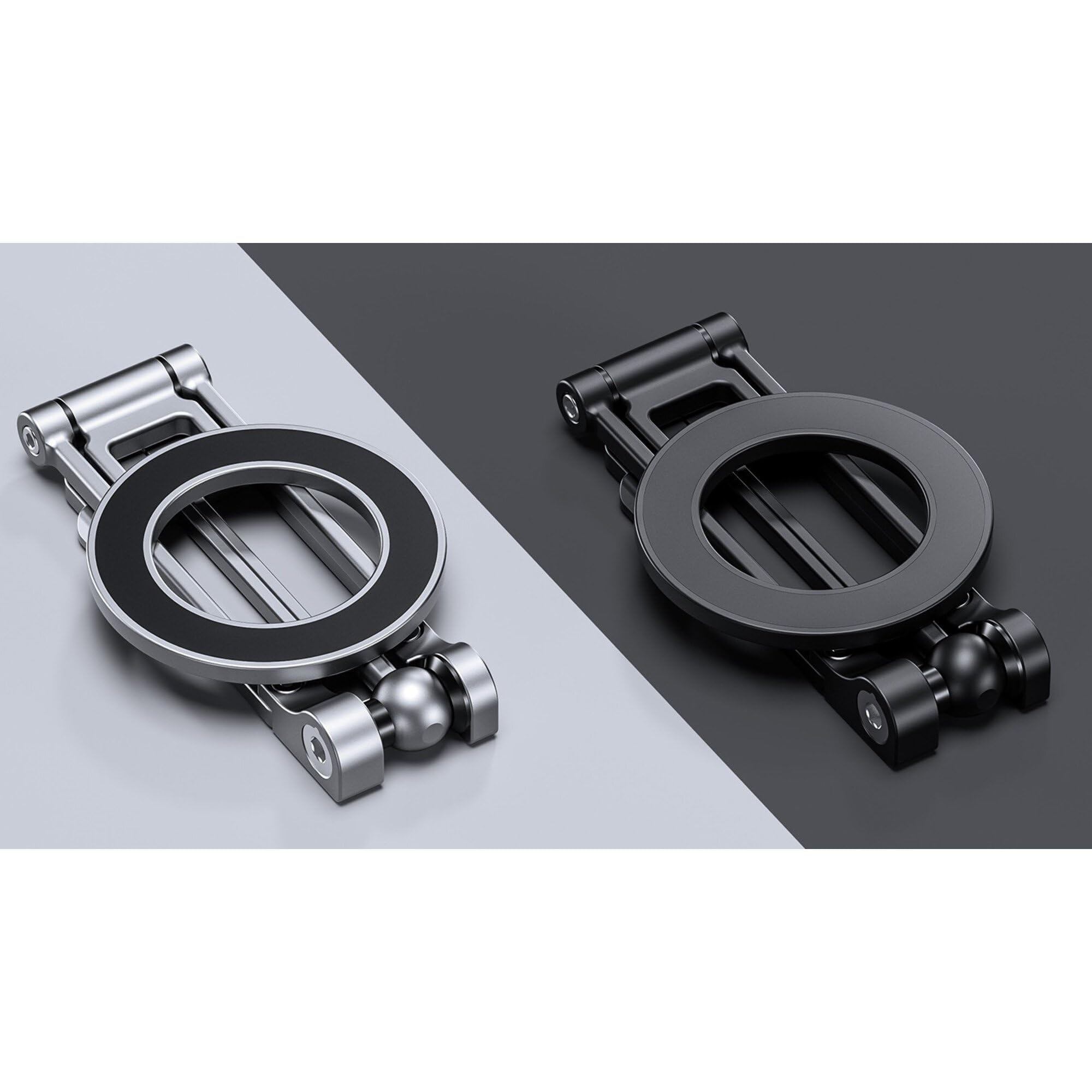 LEOFOTO Supporto magnetico per smartphone PS-5 Silver