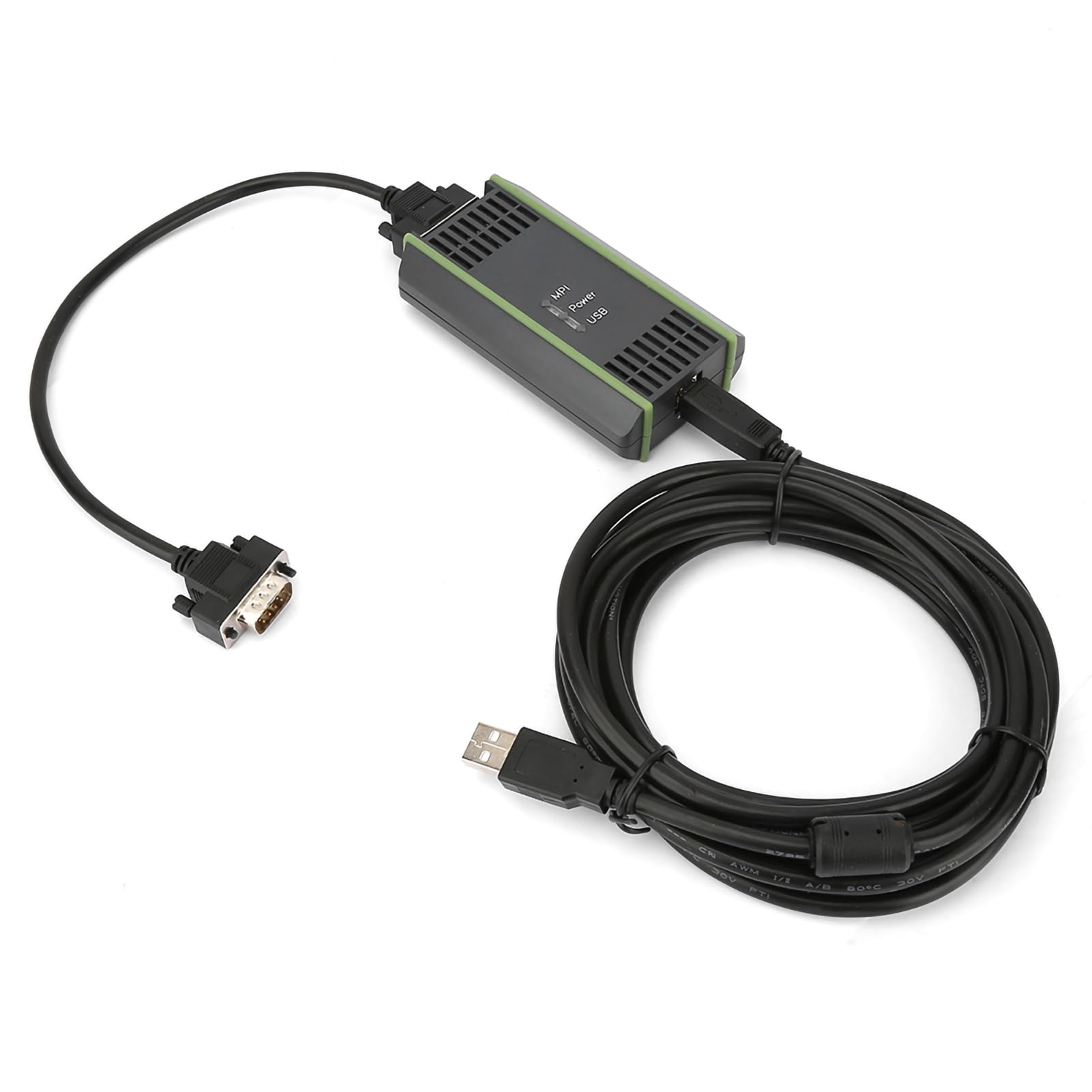 Cable PPI/MPI aislado para conectar la pantalla t¨¢ctil y el cable de programaci¨®n del coche serie S7 200, 300, 400, 6ES7972-0CB20-0XA0