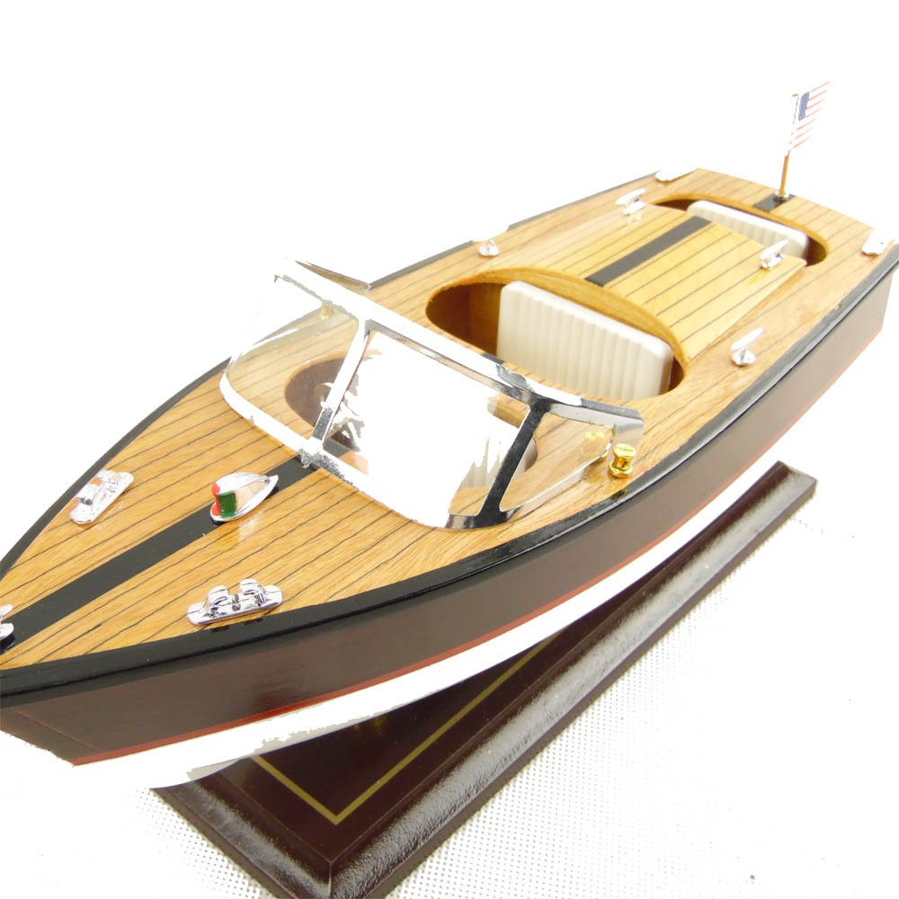 Italienisches Motorboot- Sportboot -Italien- 34 cm