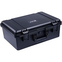 Lykus HC-4420 Malet n Estuche Case Impermeable con Espuma, Tama o Interior 44x29x17 cm, Adecuada para c mara r flex, Lentes, Pistola, dron peque o, videoc mara y Otros