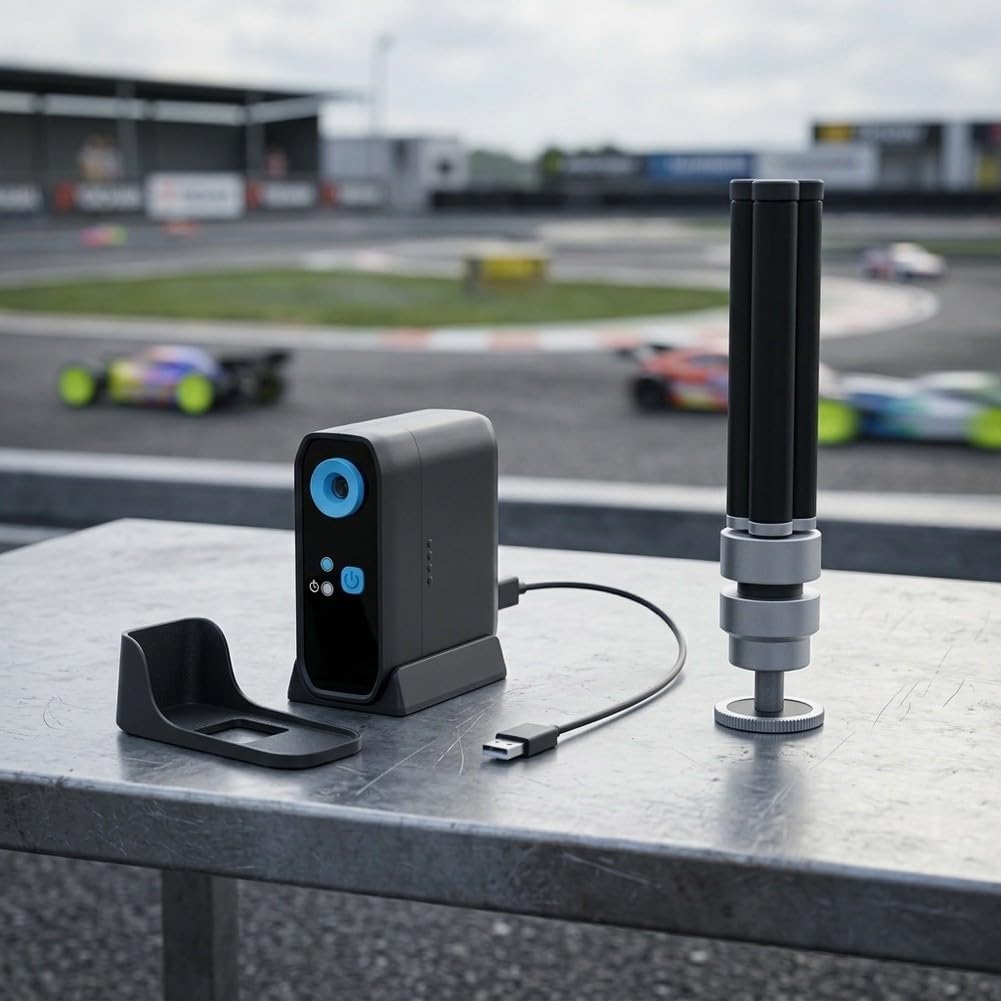Timer da corsa in ABS con staffa magnetica per uso esterno
