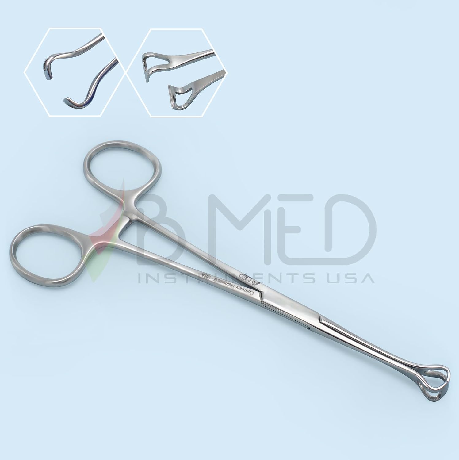 Babcock Tissue Forceps 6 1/4" Grasping Holding Forceps