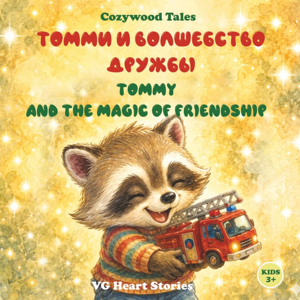 Tommy and the Magic of Friendship: A English- Russian Bilingual Picture Book About Sharing, Kindness, and Friendship for Ages 3–6